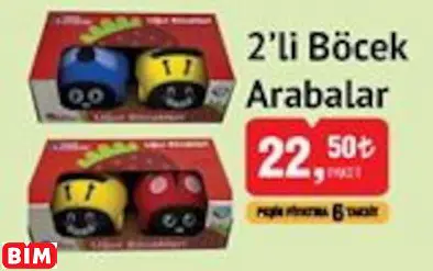 2’Lİ BÖCEK ARABALAR 2’Lİ BÖCEK ARABALAR
